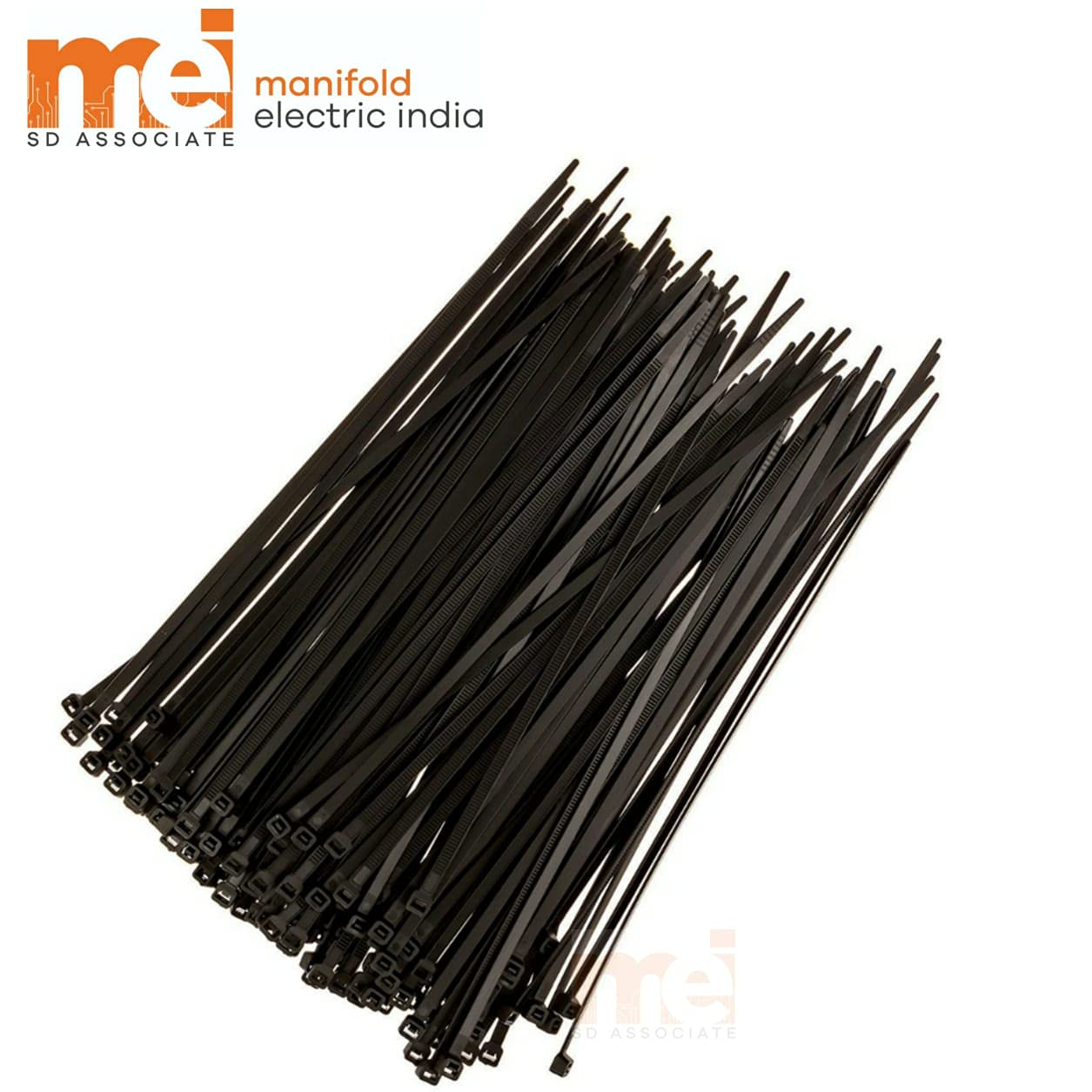 Manifold Electric India Teeth Grip Nylon Self Locking Cable Ties Manifold Electric India Teeth Grip Nylon Self Locking Cable Ties